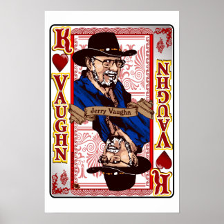 ファミリーヴォーン懇親会ジェリーヴォーンカードプリント ポスター