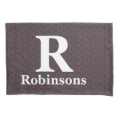 ファミリー名セーター枕カバー 枕カバー (正面左)