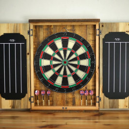 ファミリー名パーソナライズされたブルーダーツボード ダーツボード