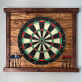 ファミリー名パーソナライズされたブルーダーツボード ダーツボード