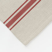 ファミリー名ホリデートナカイ食べ物を与えグレインサック フリースブランケット (角)