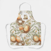 ファミリー名素朴イースターベージュ エプロン (正面)