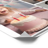 ファミリー名10複数写真 ポスター (角)