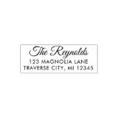 ファミリー差出人住所 セルフインキングスタンプ (デザイン)