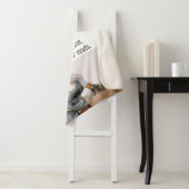 ファミリー引用文フォトコラージュモダンパーソナライズされた シェルパブランケット (インサイチュ)