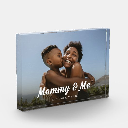 ファミリー引用文ママ&ミータイポグラフィ フォトブロック (左)