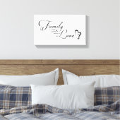 ファミリー引用文 キャンバスプリント (インサイチュ (寝室))