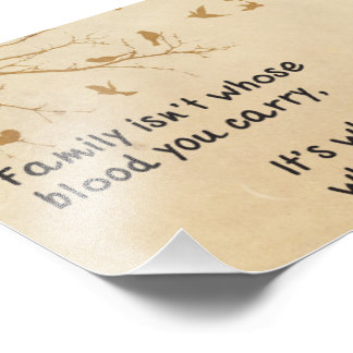 ファミリー引用文 フォトプリント           