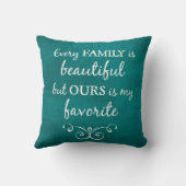 ファミリー感動的引用文 クッション (裏面)