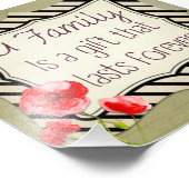 ファミリー感動的引用文 フォトプリント            (角)