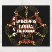 ファミリー懇親会お祝いブライトシナイベント ビールラベル (シングルラベル)