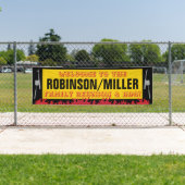 ファミリー懇親会とBBQバーベキューバナー 横断幕 (インサイチュ)