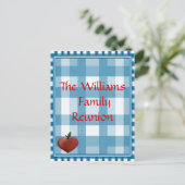 ファミリー懇親会のはがき ポストカード (スタンド正面)