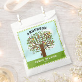 ファミリー懇親会の好意バッグ フェイバーバッグ (クリップ留めされた状態)