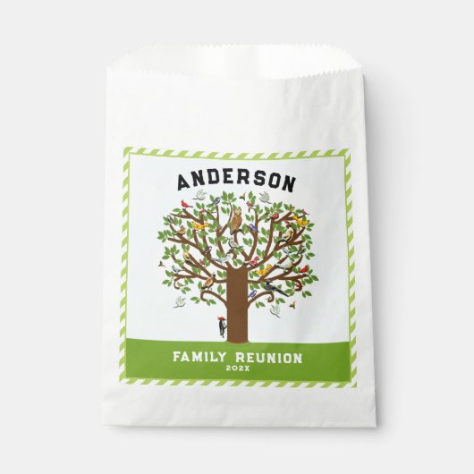 ファミリー懇親会の好意バッグ フェイバーバッグ (正面)