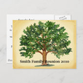 ファミリー懇親会はがき招待状 案内ポストカード (正面/裏面)