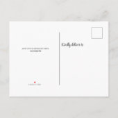 ファミリー懇親会ひまわり インビテーションポストカード (裏面)