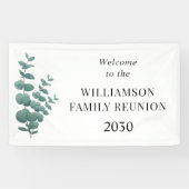 ファミリー懇親会へようこそ 横断幕 (横)