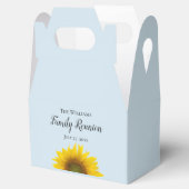 ファミリー懇親会イエローサンフラワーギフト フェイバーボックス (オープン)