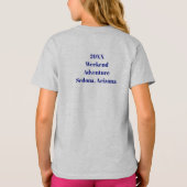 ファミリー懇親会ウェアラブル形容認文字Pモノグラム Tシャツ (裏面)