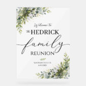 ファミリー懇親会ウェルカムサイン、懇親会ポスター アクリルサイン (正面)