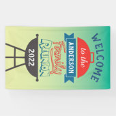 ファミリー懇親会ウェルカムバナー 横断幕 (横)