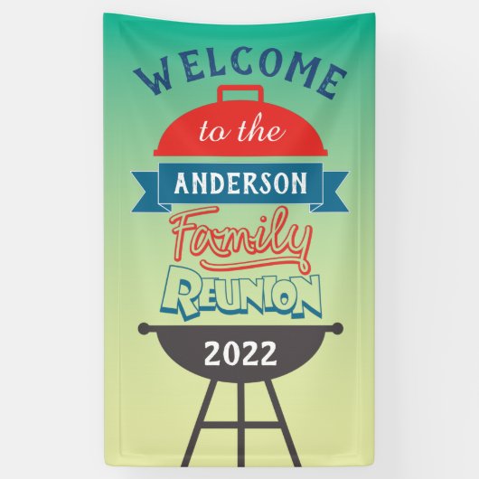 ファミリー懇親会ウェルカムバナー 横断幕 (縦)