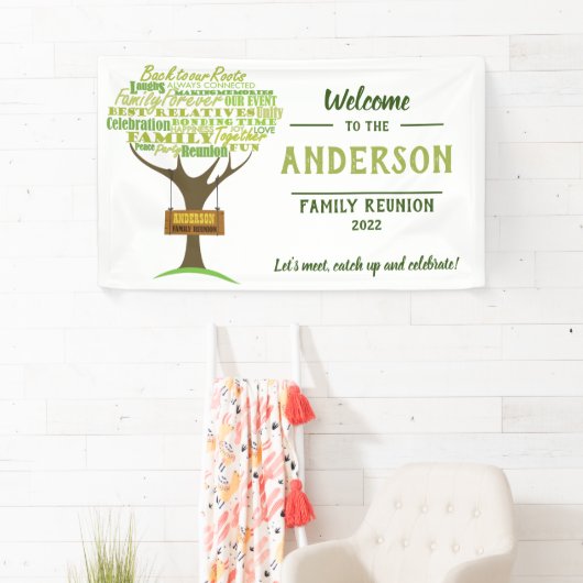 ファミリー懇親会ウェルカムバナー 横断幕 (インサイチュ)