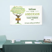 ファミリー懇親会ウェルカムバナー 横断幕 (トレードショー)