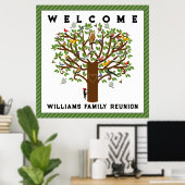 ファミリー懇親会ウェルカムポスター ポスター (ホームオフィス)