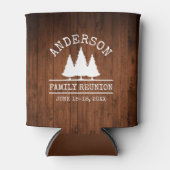 ファミリー懇親会ウッド素朴パインツリー 缶クーラー (正面)