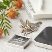 ファミリー懇親会エレガントシルバーストライプズ記念 キーホルダー (側面)