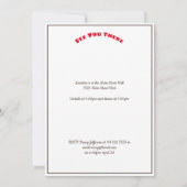 ファミリー懇親会オールドホームステッド招待状デート セーブザデート (裏面)