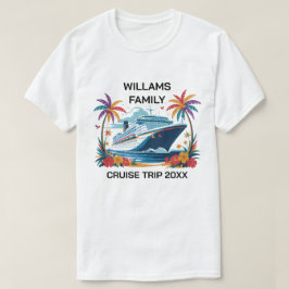 ファミリー懇親会カスタムトリップクルーズファミリー Tシャツ