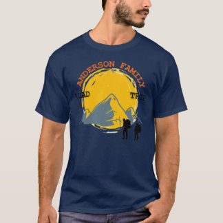 ファミリー懇親会カスタムマウンテンズロードトリップT Tシャツ