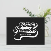 ファミリー懇親会カスタム招待状 招待状 (スタンド正面)