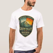 ファミリー懇親会カスタム秋リトリートマウンテン Tシャツ (正面)