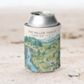 ファミリー懇親会キャンピングロードリパーソナライズされたップ 缶クーラー