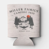 ファミリー懇親会キャンピングロードリパーソナライズされたップ 缶クーラー (裏面)