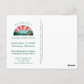 ファミリー懇親会キャンプザデイト ポストカード (裏面)