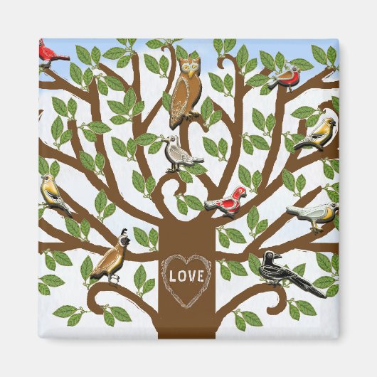 ファミリー懇親会キープサケギフトマグネット マグネット (正面)