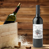 ファミリー懇親会キープサケツリーライフ引用文 ワインラベル