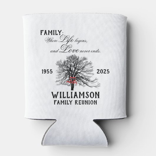 ファミリー懇親会キープサケツリーライフ引用文 缶クーラー (裏面)