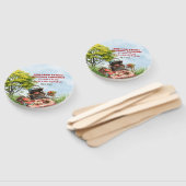 ファミリー懇親会クックアウトinザ・パーク一連のファン ハンドファン (組立なし)