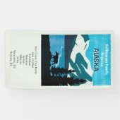 ファミリー懇親会クルーズアラスカ 横断幕 (横)