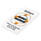 ファミリー懇親会クルーズシップ客室ドアマーカー マグネット (左側)