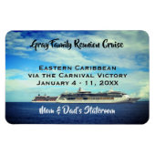 ファミリー懇親会クルーズシップ客室IDマーカー海 マグネット (横)