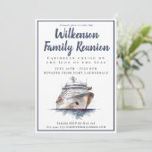 ファミリー懇親会クルーズバケーショントゥパラダイス 招待状 (スタンド正面)