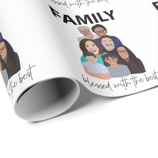 ファミリー懇親会クールファミリー懇親会 ラッピングペーパー (ロールコーナー)