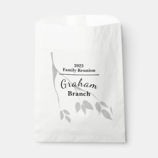 ファミリー懇親会グディーバッグ フェイバーバッグ (正面)